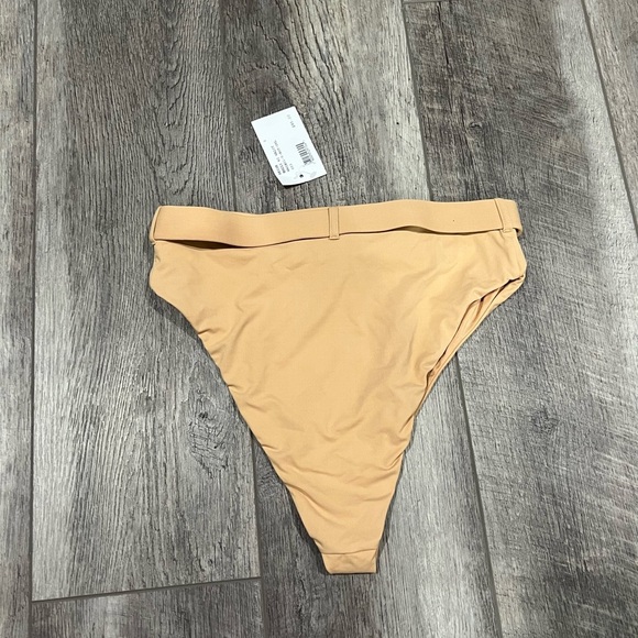 We Wore What Emily Belted High Wasted Bikini Bottoms - Picture 9 of 13